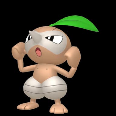 Pokémon HOME Nuzleaf ♀ sprite 