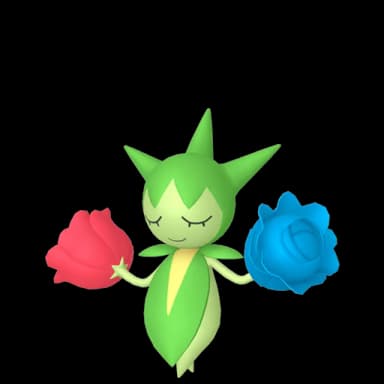 Pokémon HOME Roselia ♀ sprite 