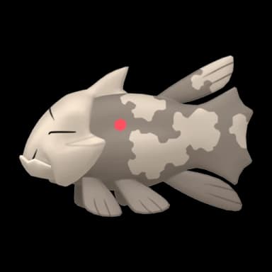 Pokémon HOME Relicanth ♀ sprite 
