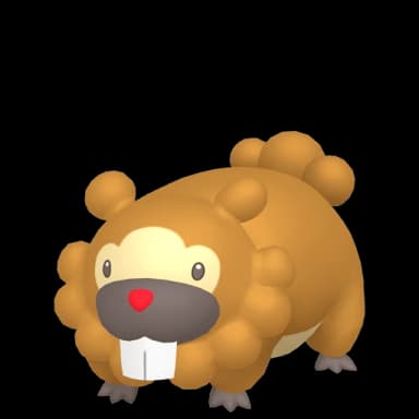Pokémon HOME Bidoof ♀ sprite 