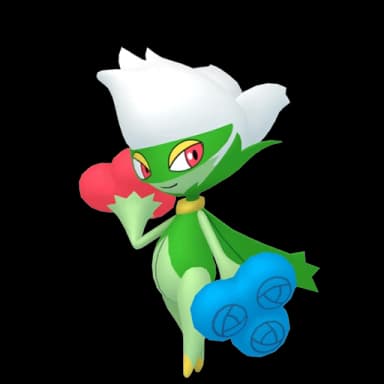 Pokémon HOME Roserade ♀ sprite 