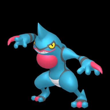 Pokémon HOME Toxicroak ♀ sprite 