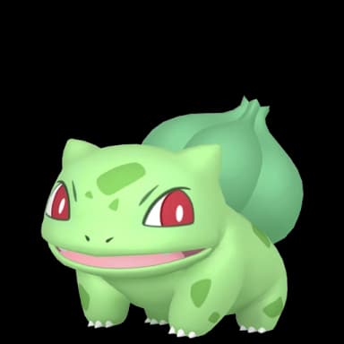 Pokémon HOME Shiny Bulbasaur sprite 
