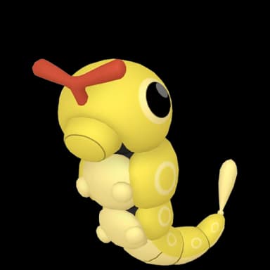 Pokémon HOME Shiny Caterpie Dinamax sprite 