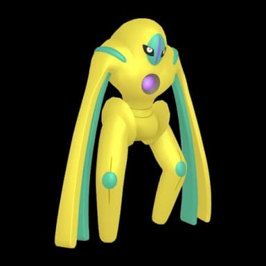 Pokémon HOME Shiny Deoxys (Forma Defesa) sprite 