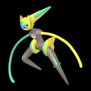 Pokémon HOME Shiny Deoxys (Forma Velocidad) sprite 