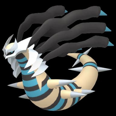 Pokémon HOME Shiny Giratina (Origin Forme) sprite 