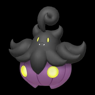 Pokémon HOME Shiny Pumpkaboo (Tamanho Grande) sprite 