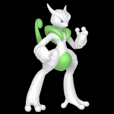 Pokémon HOME Shiny Mega Mewtu X sprite 