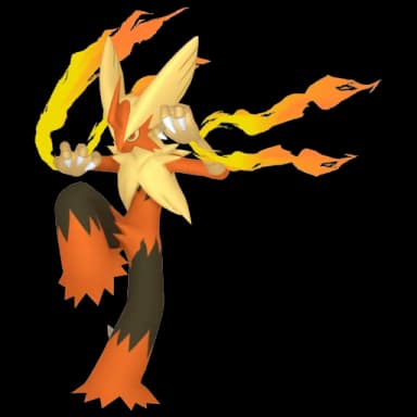 Pokémon HOME Shiny Mega Lohgock sprite 