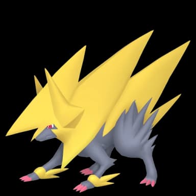 Pokémon HOME Shiny Mega-Manectric sprite 