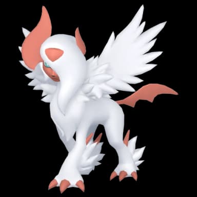 Pokémon HOME Shiny Mega-Absol sprite 