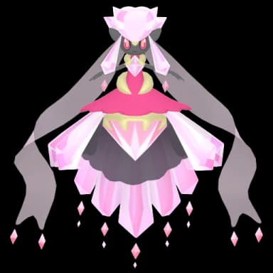Pokémon HOME Shiny Mega Diancie sprite 