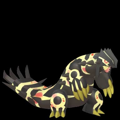 Pokémon HOME Shiny Proto-Groudon sprite 