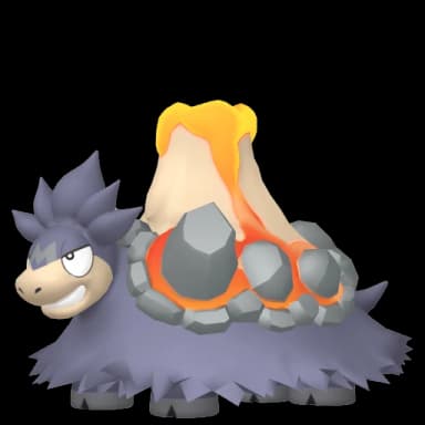 Pokémon HOME Shiny Mega-Camérupt sprite 