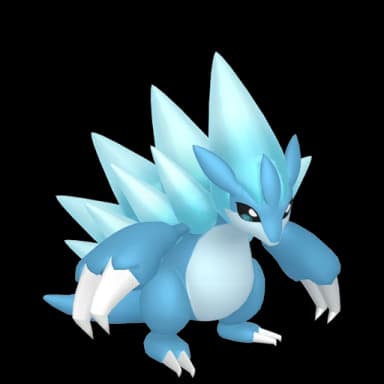 Pokémon HOME Shiny Sablaireau d’Alola sprite 