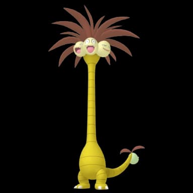 Pokémon HOME Shiny Noadkoko d’Alola sprite 