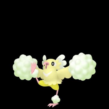 Pokémon HOME Shiny Oricorio (Pom-Pom) sprite 