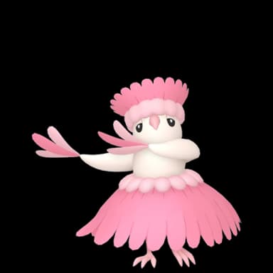 Pokémon HOME Shiny Plumeline (Pa'u) sprite 