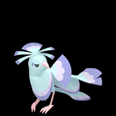 Pokémon HOME Shiny Choreogel (Buyo-Stil) sprite 