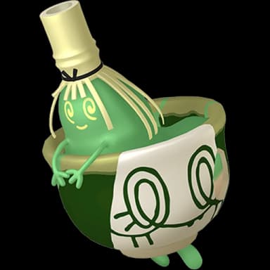 Pokémon HOME Shiny Sinistcha Forma Exquisita sprite 