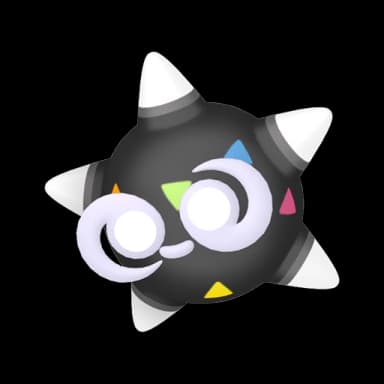 Pokémon HOME Shiny Minior (Red Core) sprite 