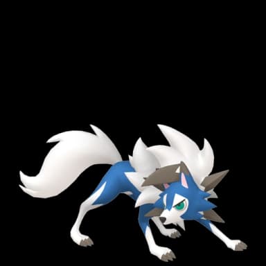 Pokémon HOME Shiny Lougaroc (Dusk) sprite 