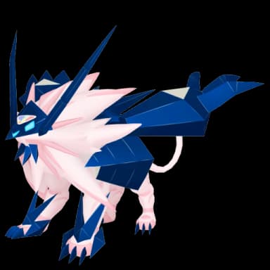 Pokémon HOME Shiny Necrozma Juba Crepúsculo sprite 
