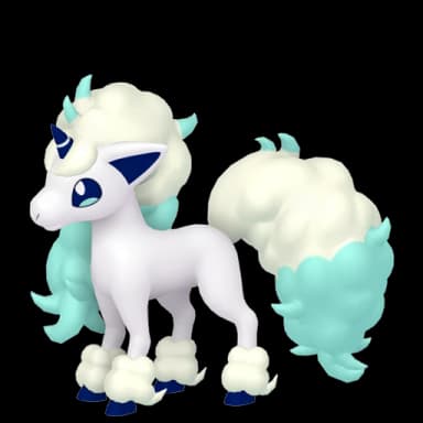 Pokémon HOME Shiny Ponyta de Galar sprite 