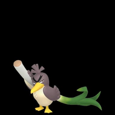 Pokémon HOME Shiny Galarian Farfetch'd sprite 