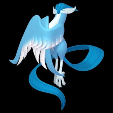 Pokémon HOME Shiny Galarian Articuno sprite 
