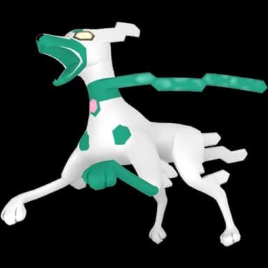 Pokémon HOME Shiny Shadow Zygarde (10% Form) sprite 