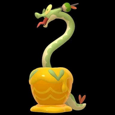 Pokémon HOME Shiny Hydrapple sprite 