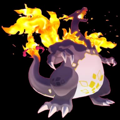Pokémon HOME Shiny Gigantamax Charizard sprite 