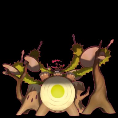 Pokémon HOME Shiny Gigadynamax-Gortrom sprite 