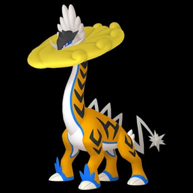 Pokémon HOME Shiny Raging Bolt sprite 