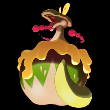 Pokémon HOME Shiny Gigadynamax-Drapfel sprite 