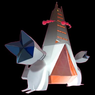 Pokémon HOME Shiny Duralugon Gigamax sprite 