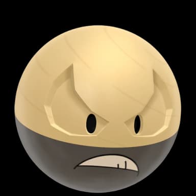 Pokémon HOME Shiny Hisuian Electrode sprite 