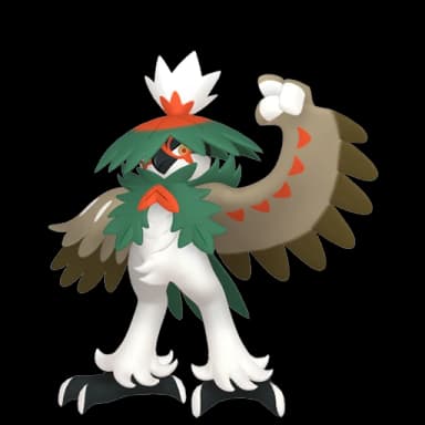Pokémon HOME Shiny Decidueye de Hisui sprite 