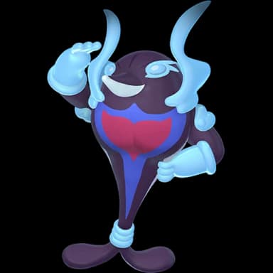 Pokémon HOME Shiny Palafin (Hero Form) sprite 