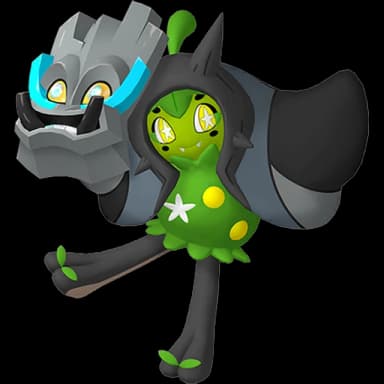 Pokémon HOME Shiny Ogerpon (Máscara Cimiento) sprite 