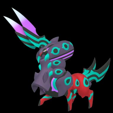 Pokémon HOME Shiny Mega-Scolipede sprite 