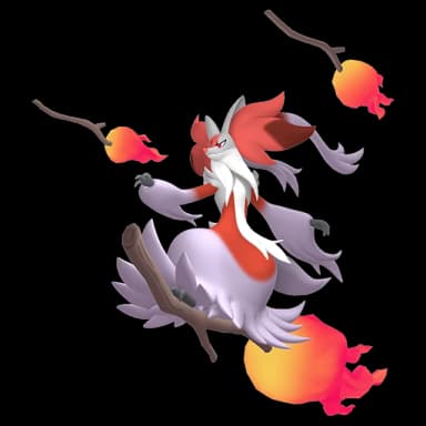 Pokémon HOME Shiny Mega-Goupelin sprite 