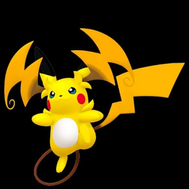 Pokémon HOME Shiny Mega-Raichu Y sprite 