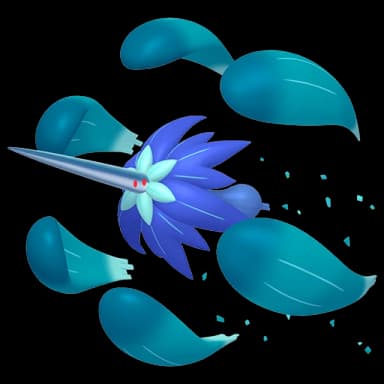 Pokémon HOME Shiny Mega-Glimmora sprite 