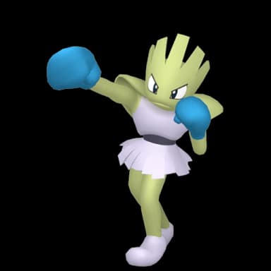 Pokémon HOME Shiny Hitmonchan sprite 