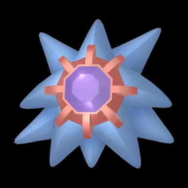 Pokémon HOME Shiny Starmie sprite 