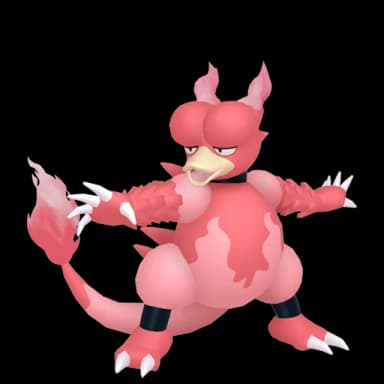 Pokémon HOME Shiny Magmar sprite 