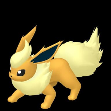 Pokémon HOME Shiny Flamara sprite 